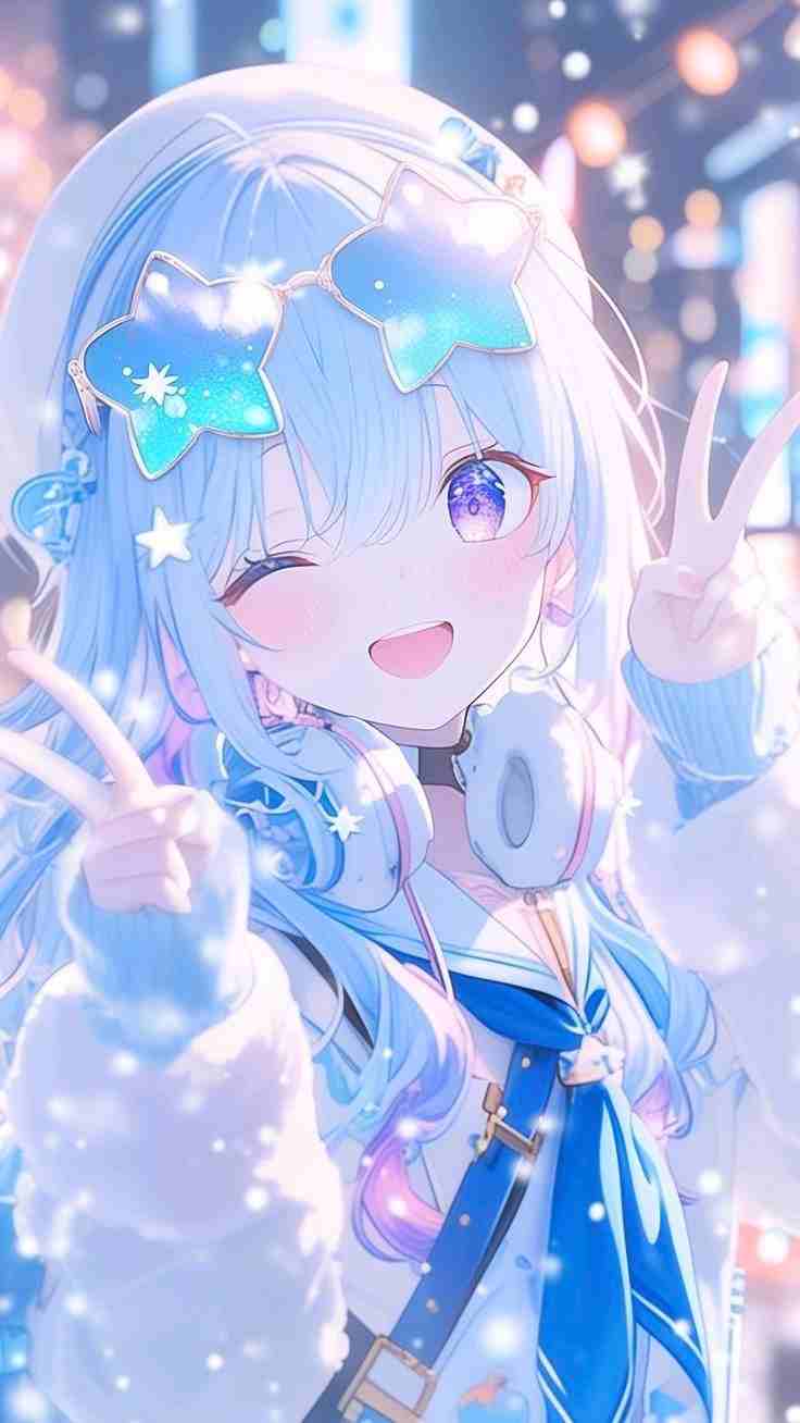 Hình ảnh anime cute đáng yêu cho avatar cực xinh 4