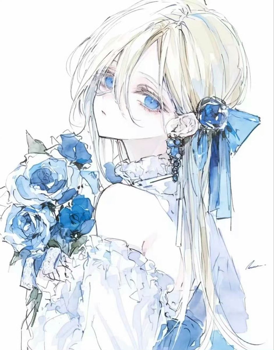 Ảnh Anime Nữ Xinh Đẹp Lung Linh Đầy Mê Hoặc 15