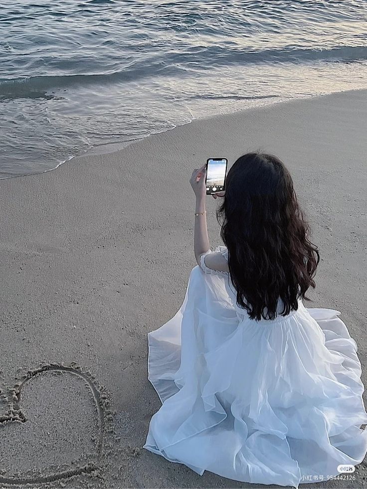 Ảnh gái xinh Che Mặt đi biển cuốn hút 7