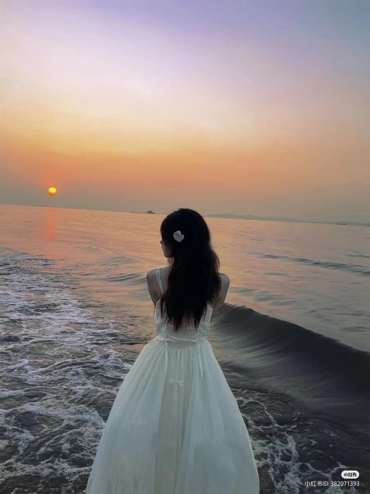 Ảnh gái xinh Che Mặt đi biển cuốn hút 13