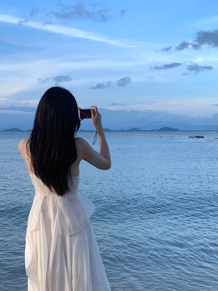 Ảnh gái xinh Che Mặt đi biển cuốn hút 19