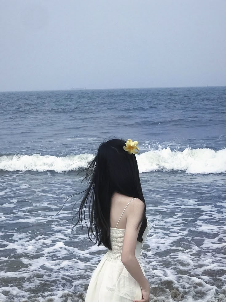 Ảnh gái xinh Che Mặt đi biển cuốn hút 9