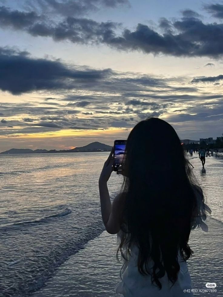 Ảnh gái xinh Che Mặt đi biển cuốn hút 18