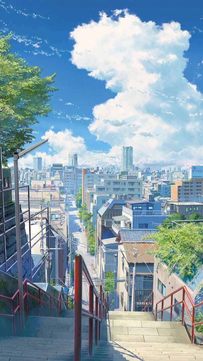 Phong Cảnh Anime Đẹp Mê Hồn Chuẩn 4K 12