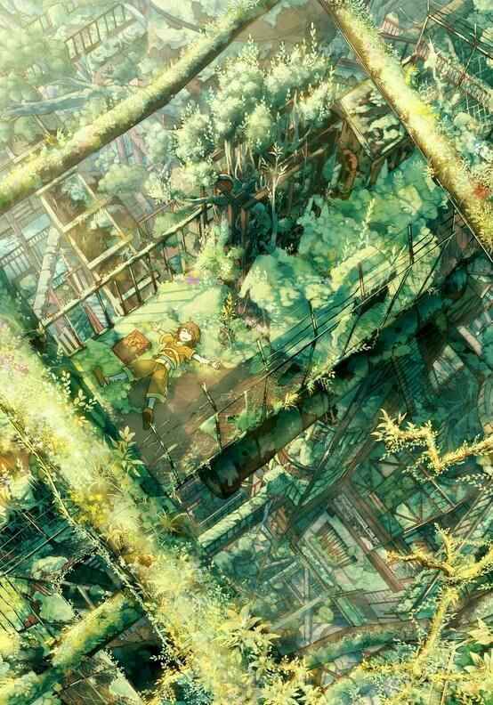 Phong Cảnh Anime Đẹp Mê Hồn Chuẩn 4K 3