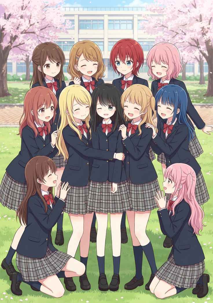 Anime Học Đường Thanh Xuân Rực Rỡ Đầy Kỷ Niệm 9