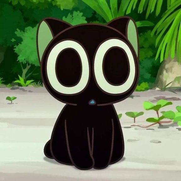 Mèo Đen Anime Bí Ẩn Cuốn Hút Đậm Chất Nghệ Thuật 1