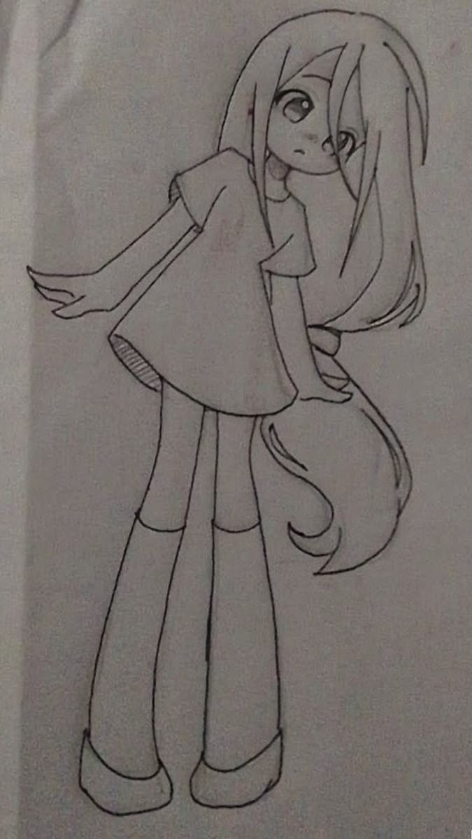 Vẽ Anime Đơn Giản Đẹp Dễ Học Cho Người Mới 3