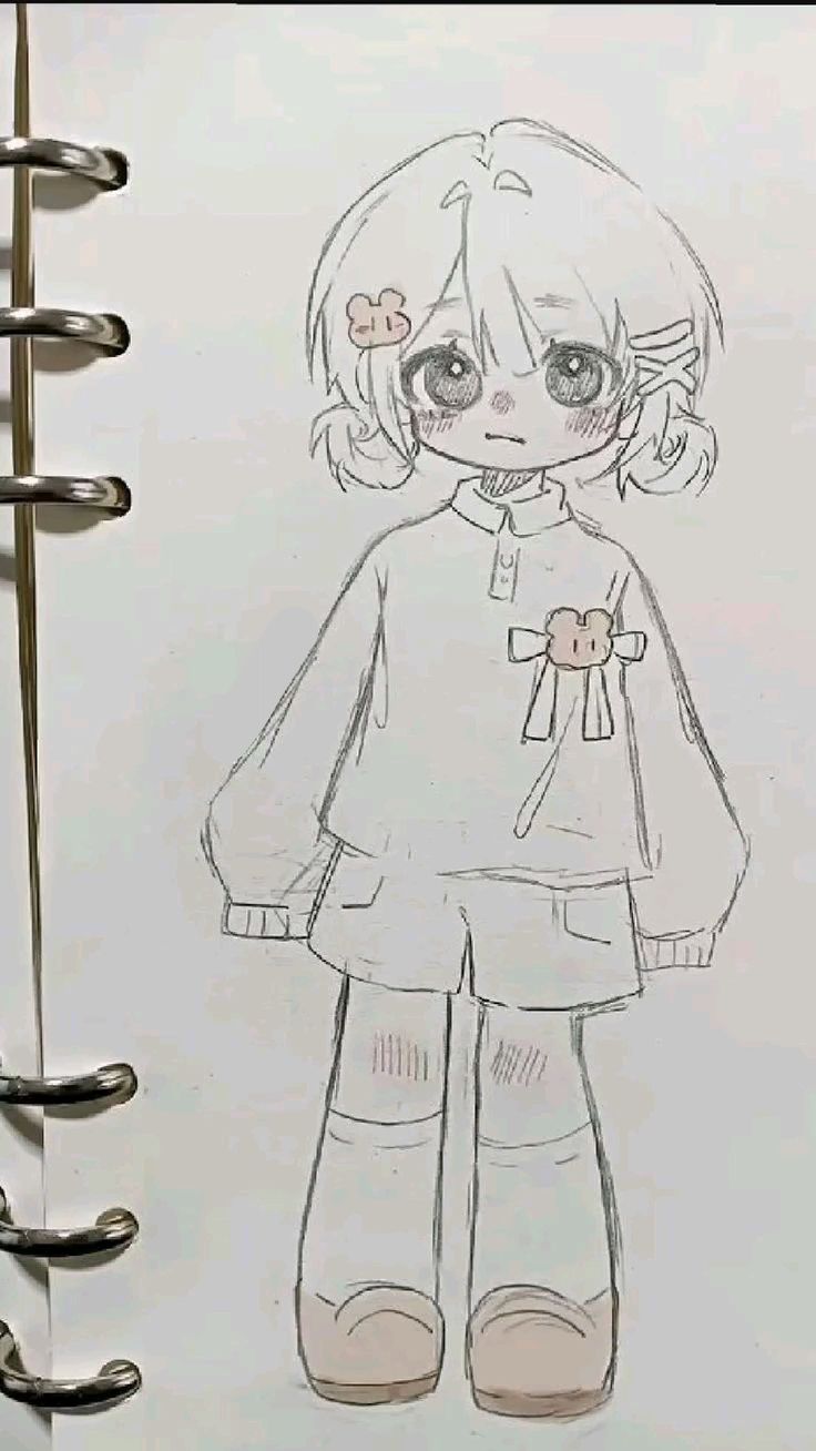 Vẽ Anime Đơn Giản Đẹp Dễ Học Cho Người Mới 1