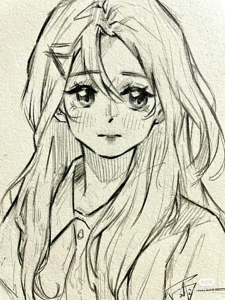 Vẽ Mặt Anime Nữ Đơn Giản Mà Vẫn Xinh 4