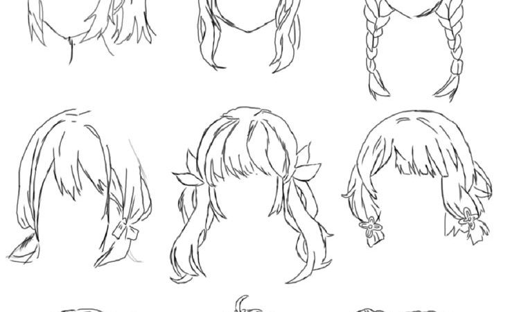 858+ Vẽ Tóc Anime Nữ Bay Bổng Mềm Mại Chuẩn Nhật Bản