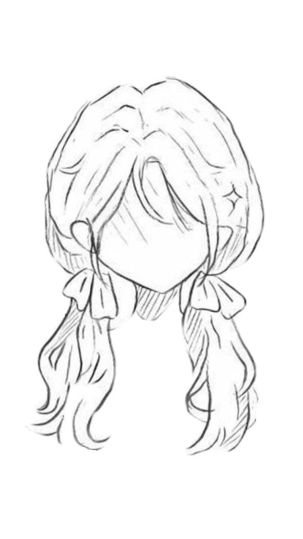 Vẽ Tóc Anime Nữ Bay Bổng Mềm Mại Chuẩn Nhật Bản 6