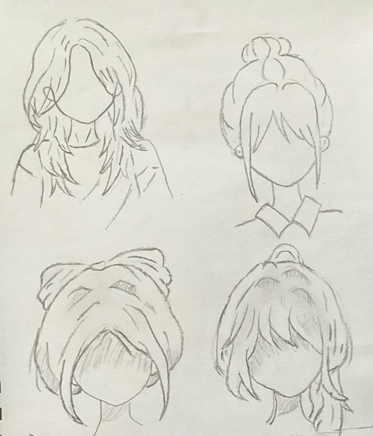 Vẽ Tóc Anime Nữ Bay Bổng Mềm Mại Chuẩn Nhật Bản 3